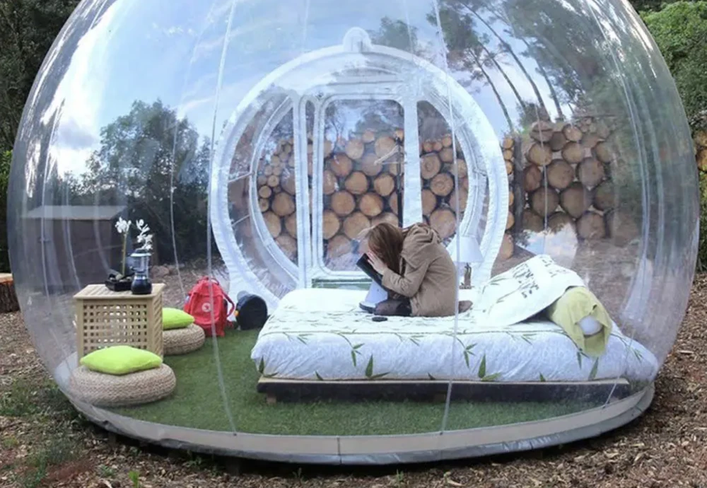 bubble tent house